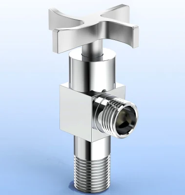 단조 황동 앵글 밸브, 크기 1/2 x 1/2 인치, 판매용